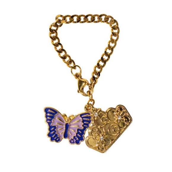 Wicked Glinda Handle Charm by CharCharms for Stanley Wicked For Good Gold Purple - Picture 3 of 4